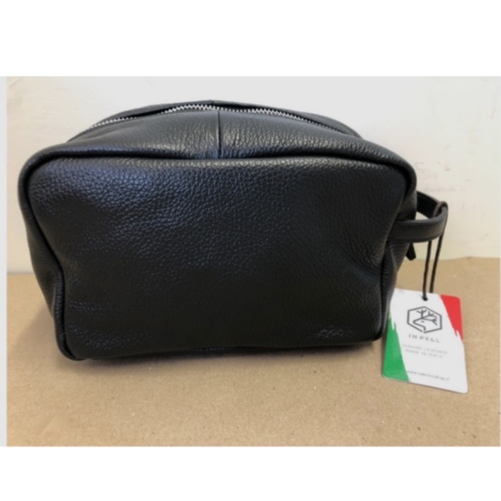 Valentina Toiletry Bag Dopp Kit Leather - Picture 4 of 4
